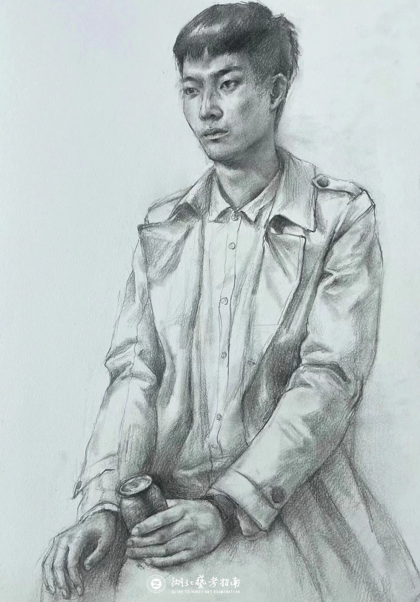 湖北省2020届美术统考素描考题示范课作画步骤——东晟未来画室何紫蝶老师示范插图3 湖北省2020届美术统考素描考题示范课作画步骤——东晟未来画室何紫蝶老师示范插图3