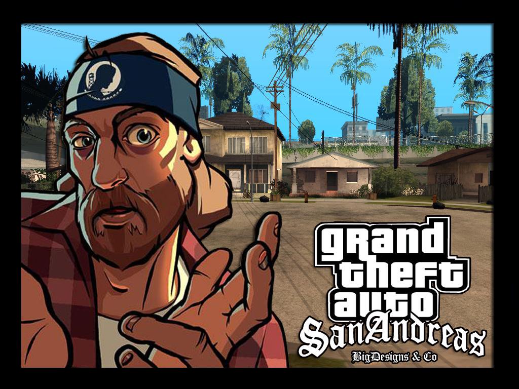 gta-sa[侠盗猎车手:圣安地列斯]-人物艺术画②-全收集