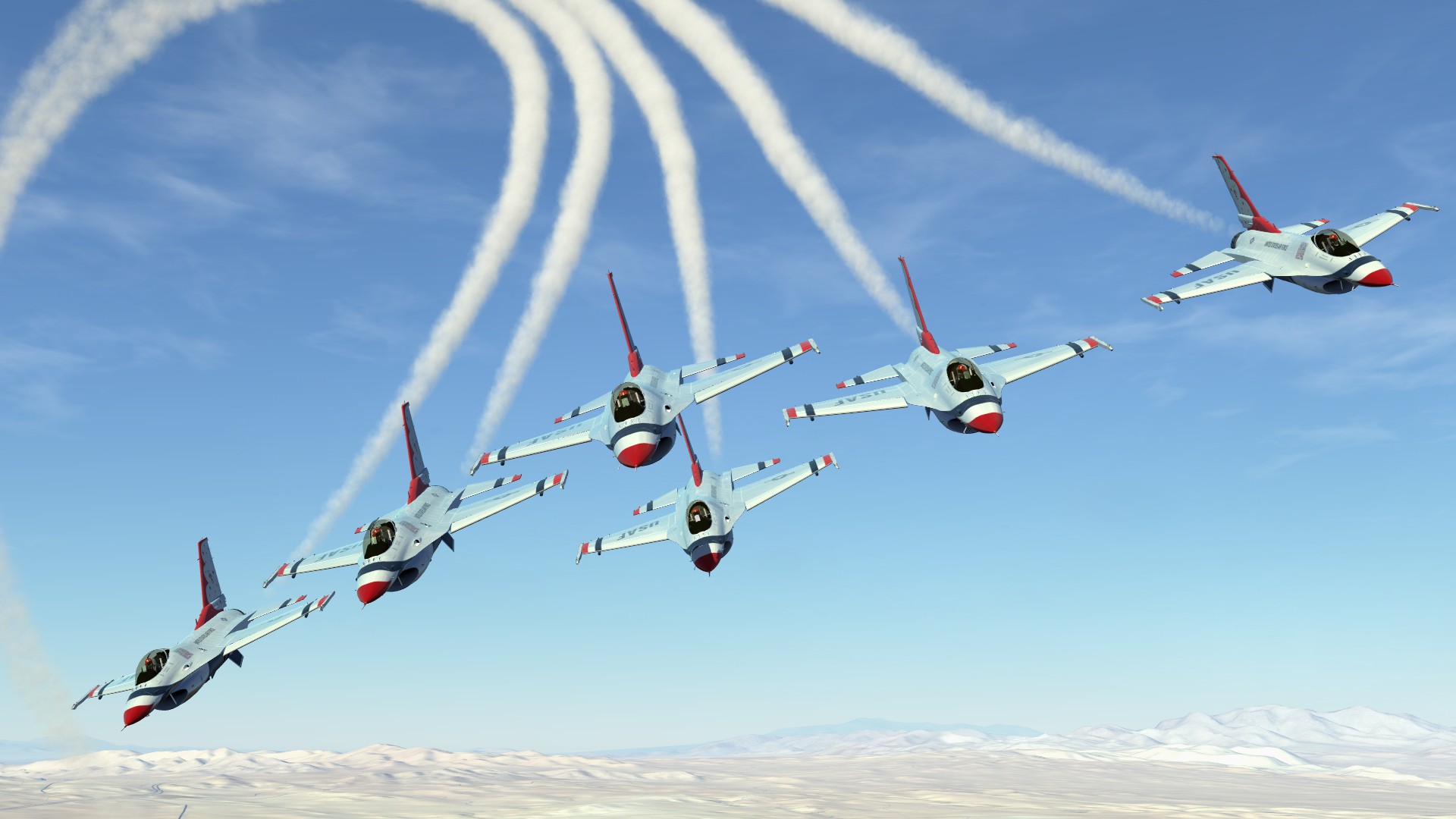 虚拟雷鸟飞行表演队 the.virtual.thunderbirds