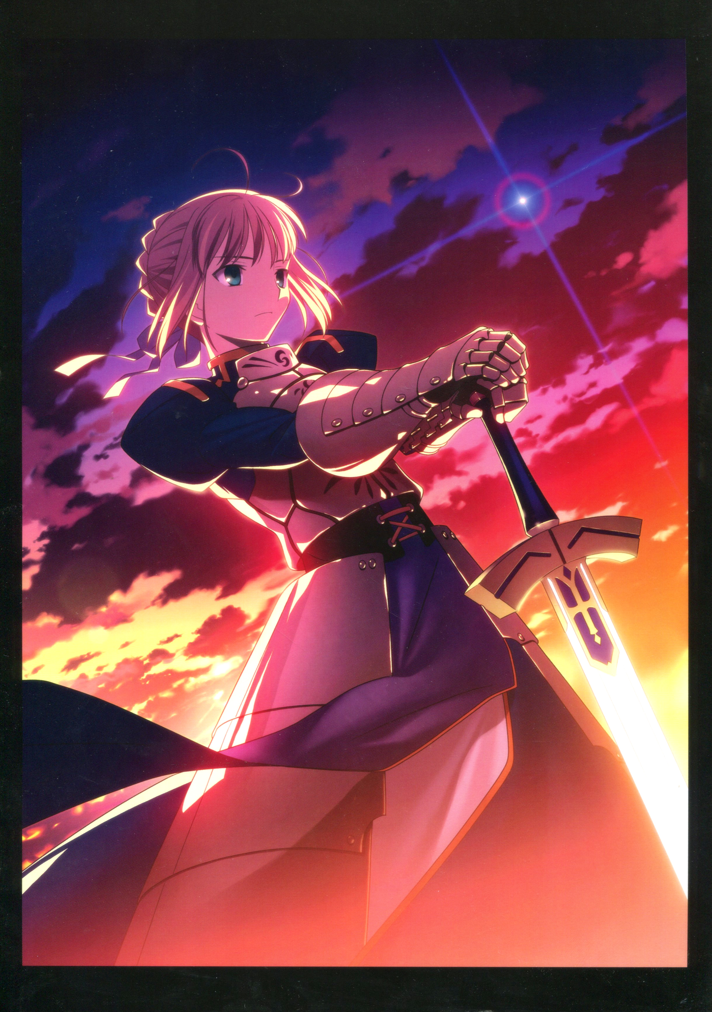 fate画集武内崇系returntoavalon阿尔托莉雅部分i