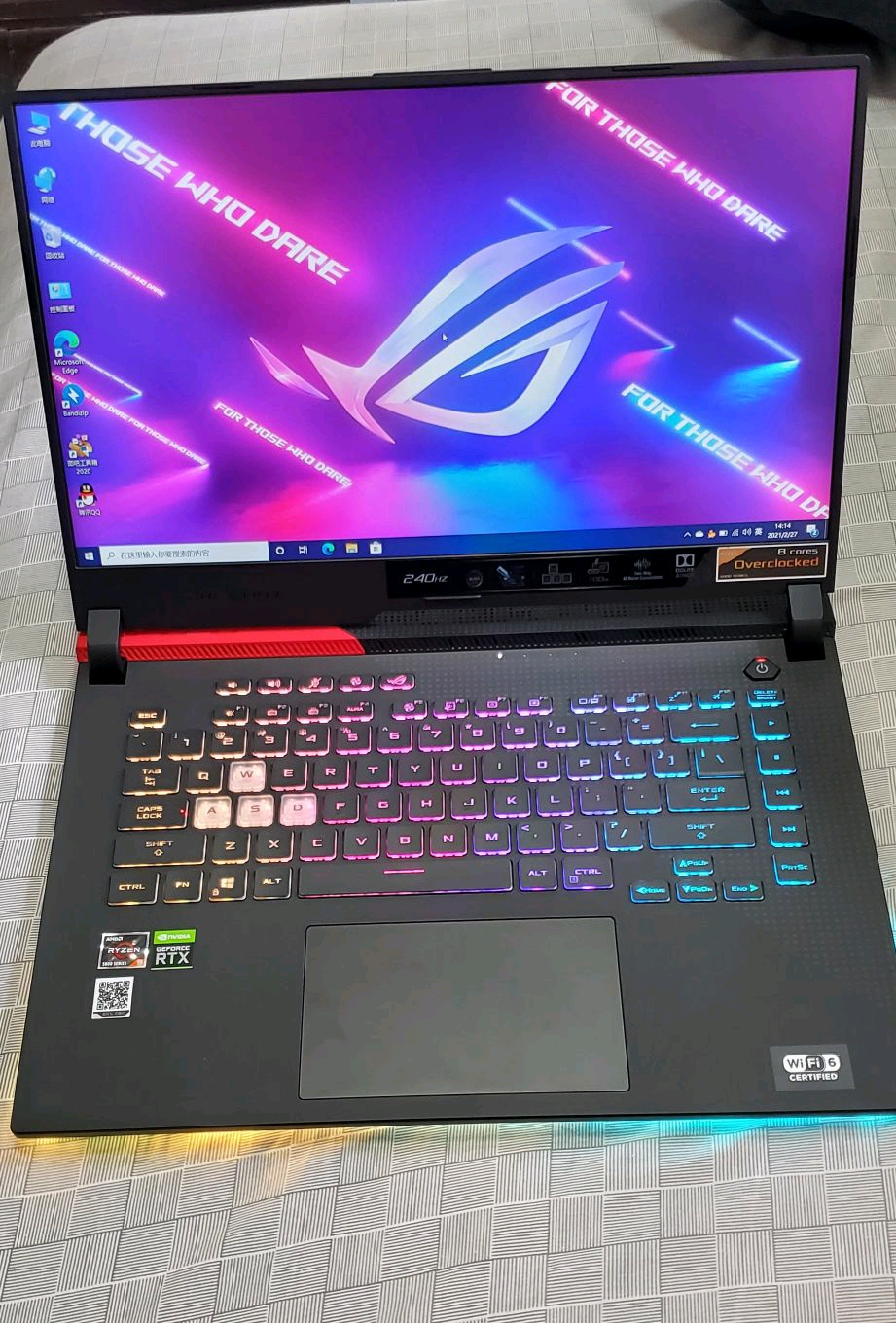 rog魔霸新锐20213060版本首发测试绝对物有所值非专业