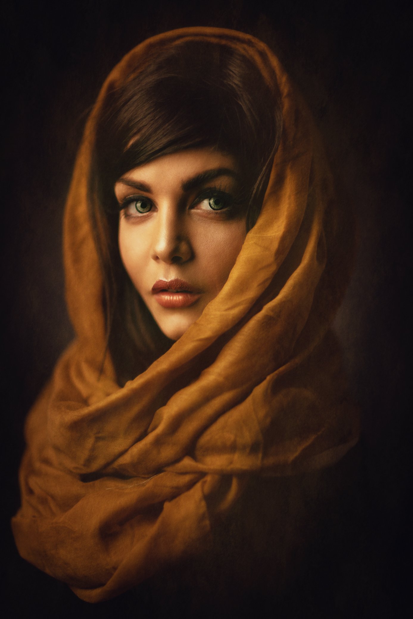 rise的写真艺术 就仿佛是走进一间博物馆观赏欧洲古典主义大师的名画