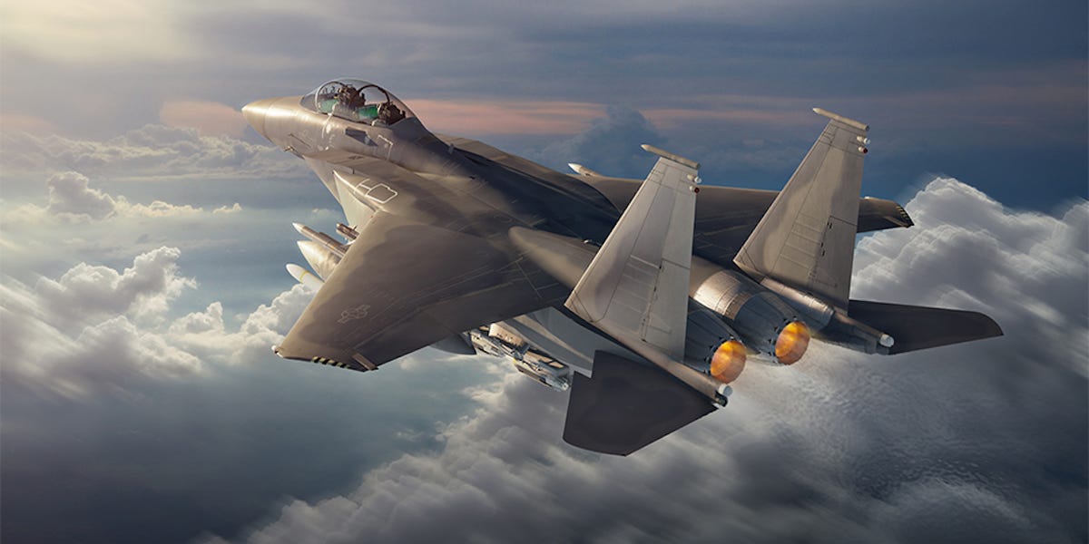 美国空军最新f-15ex "鹰ii"战斗机将于明年交付---《简氏防务周刊》