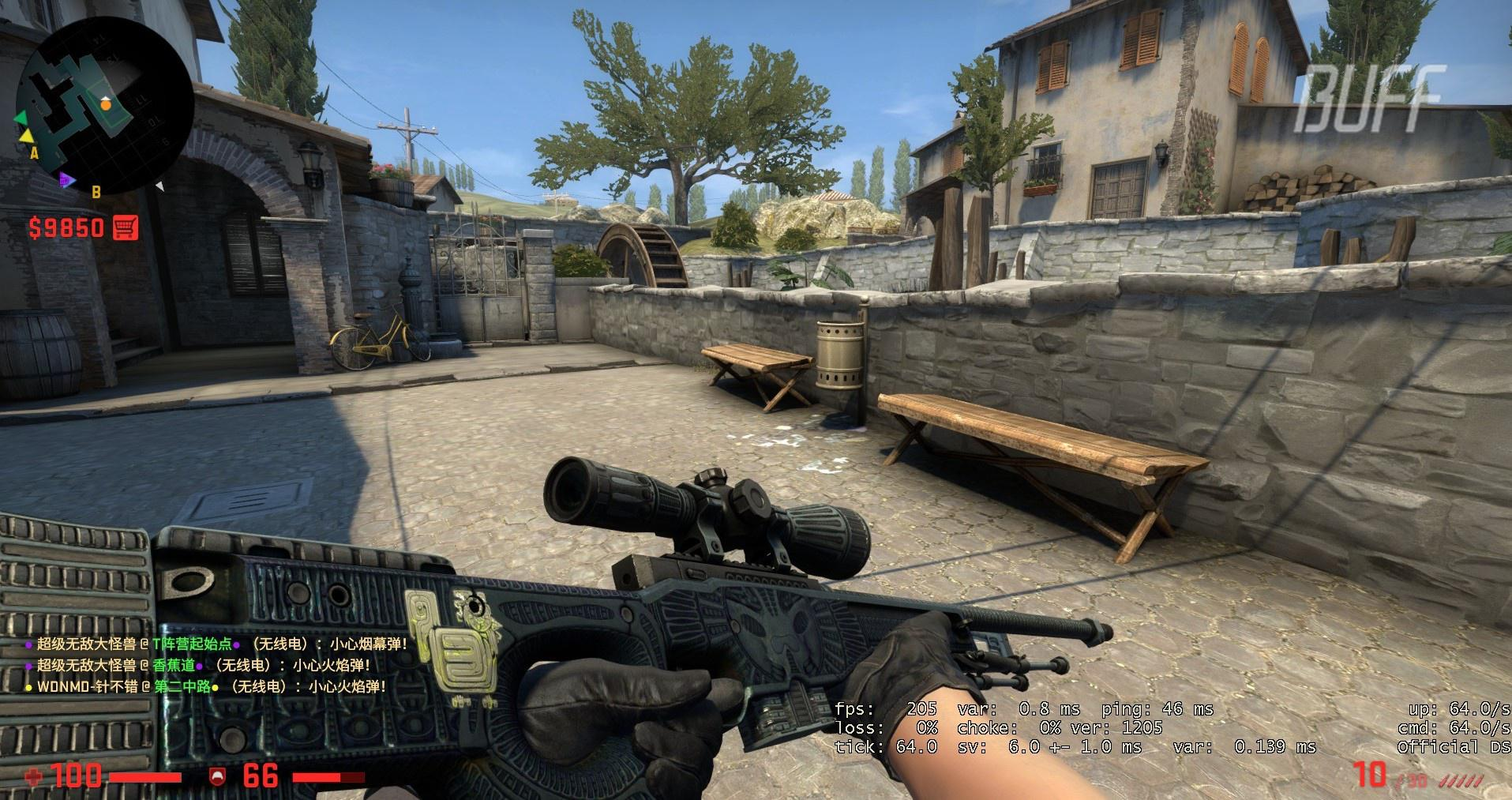 csgo狂牙大行动皮肤鉴赏——三把大狙:渐变之色,锦虎