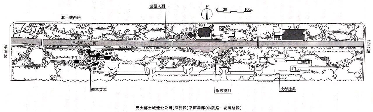 分区规划图2-道路系统现状图3-牡丹芍药园平面图4-月季园平面图【8 奥