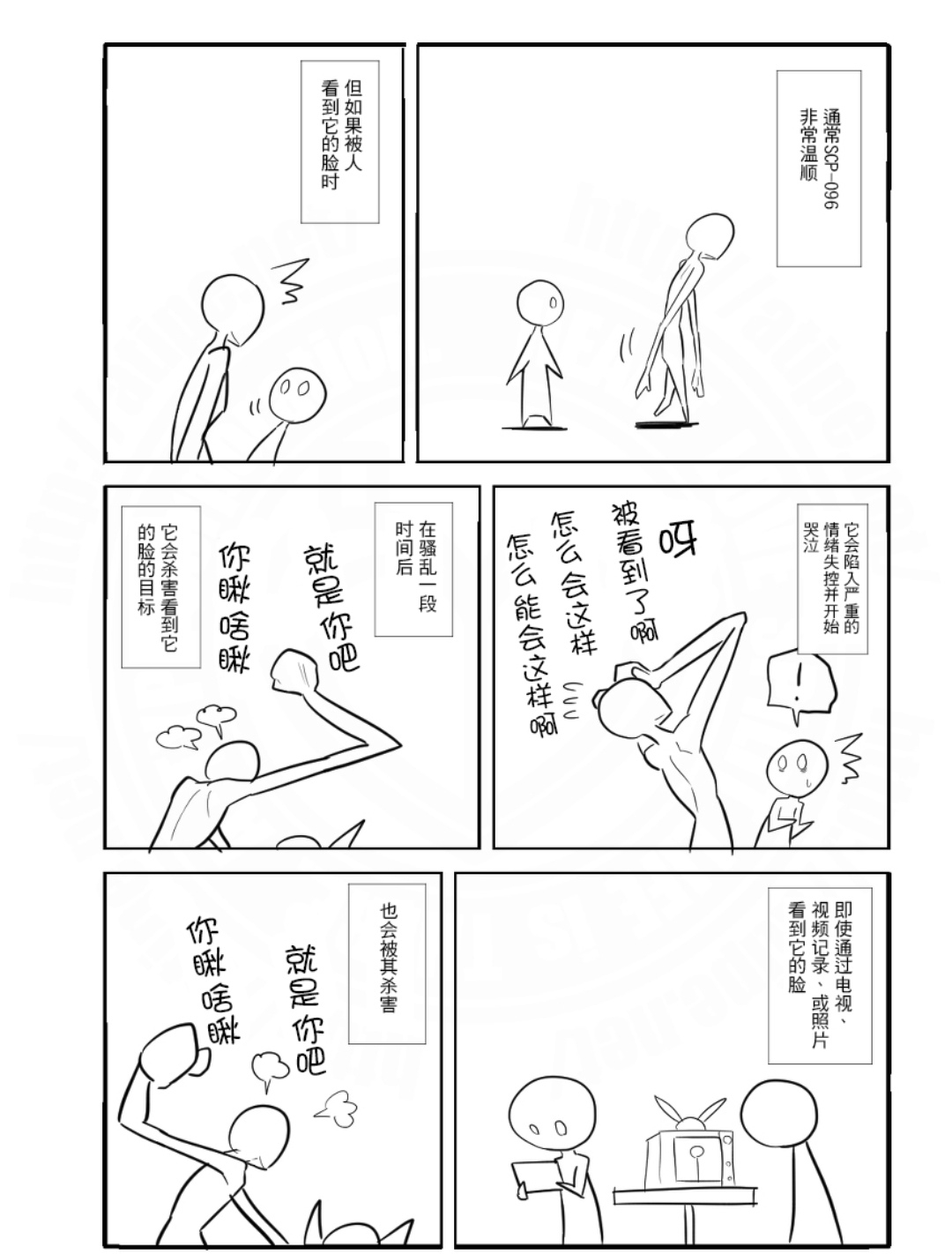 scp萌系漫画-scp096