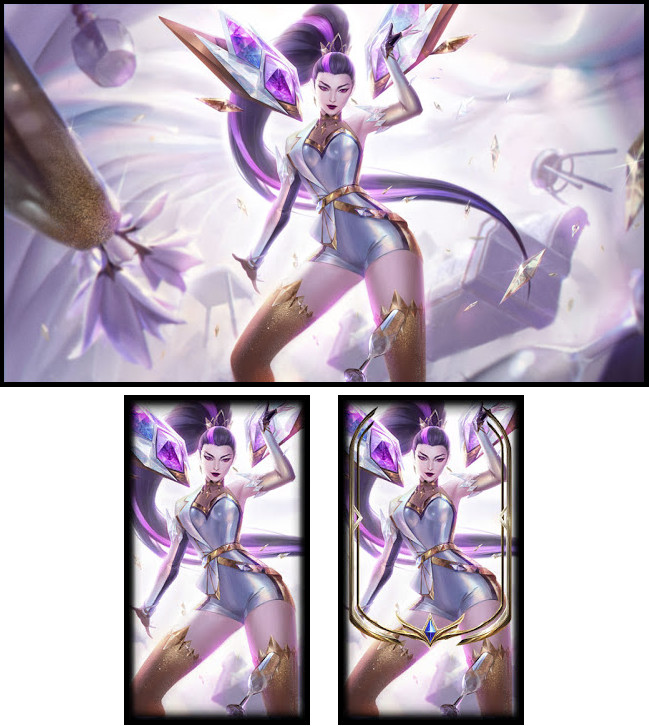 lol(10月16日pbe):卡莎新至臻皮肤原画公布;萨勒芬妮改动