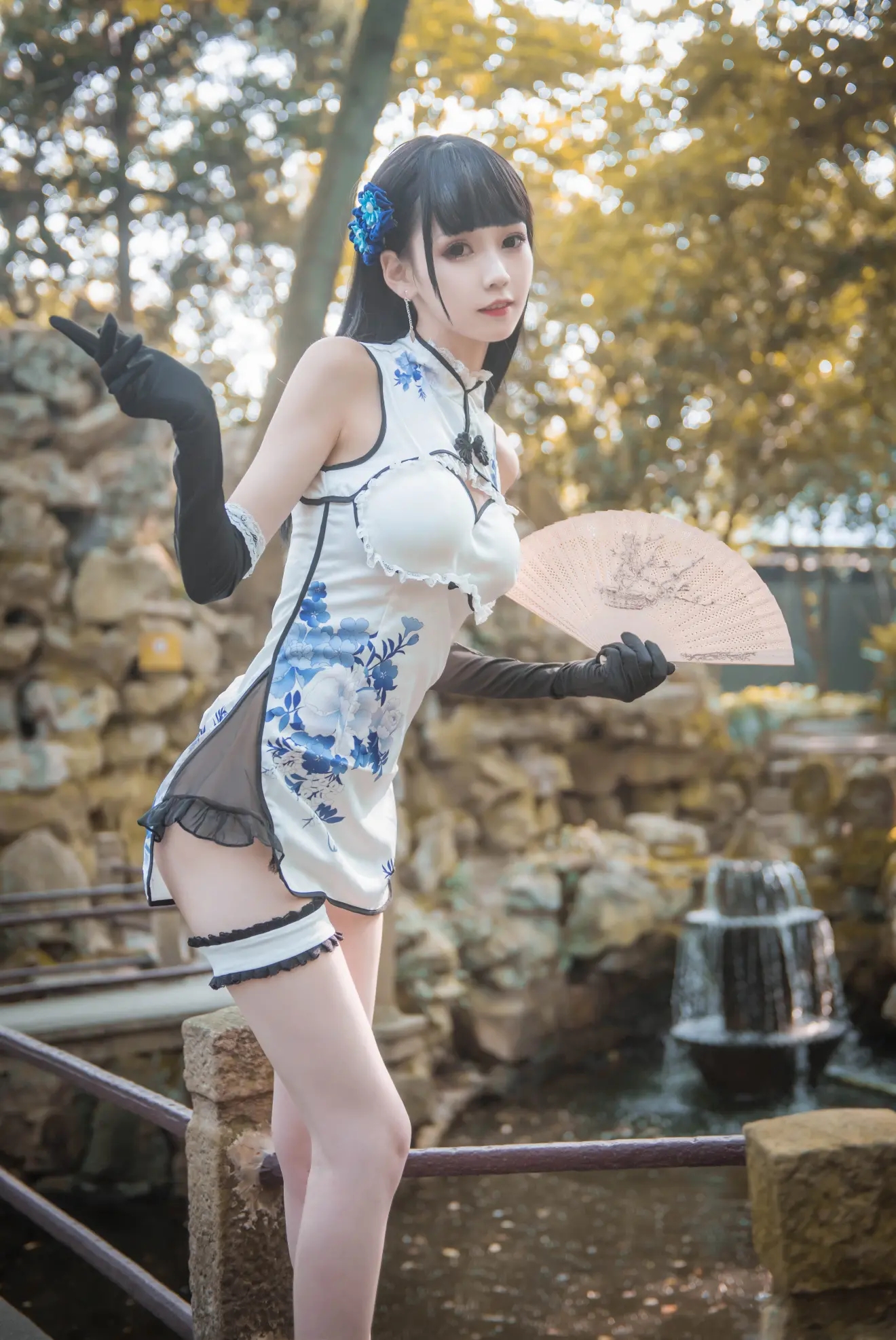 cos | 李瓶儿-旗袍:姐姐呀,有的衣服是不能穿在外面的