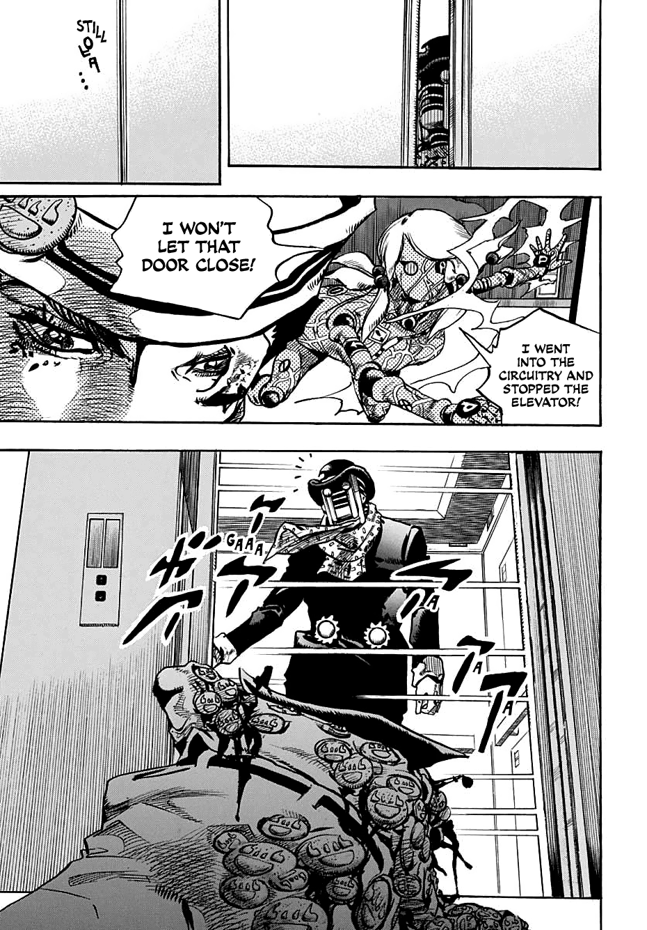 jojo第八部(jojolion)105话英文生肉