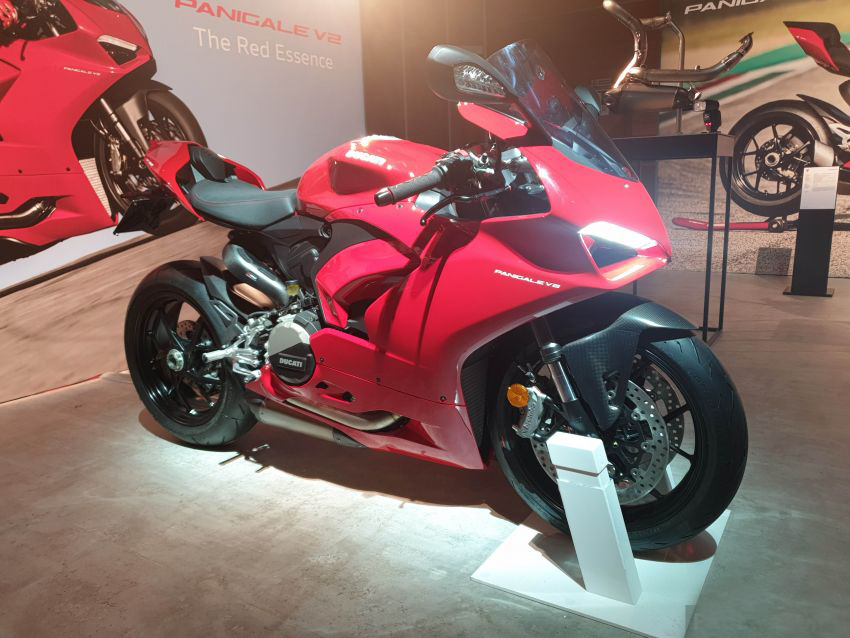 杜卡迪panigale v2 车展实拍细节解析