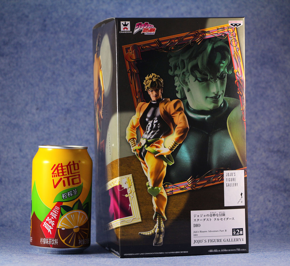 banpresto jojo"s figure gallery 第四弹 dio 评测