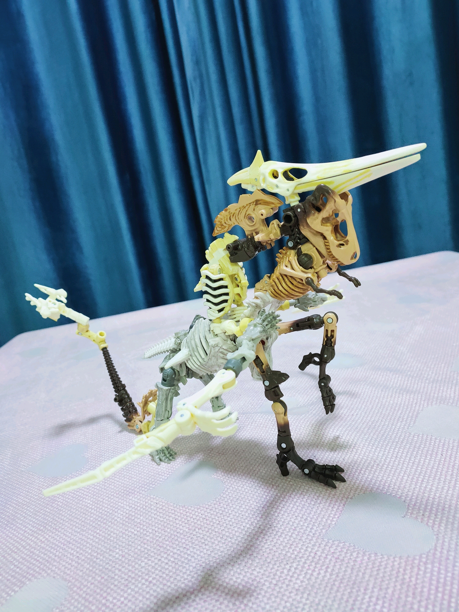 变形金刚wfc决战赛博坦赛博坦之战三部曲之王国三龙合体骸骨龙兽骸骨