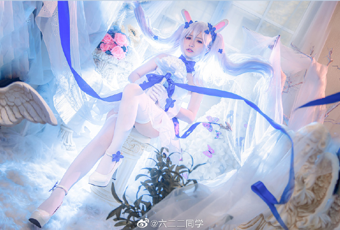 生活 日常 【cos正片】碧蓝航线拉菲cos 白兔与誓约 拉菲:@六二二同学