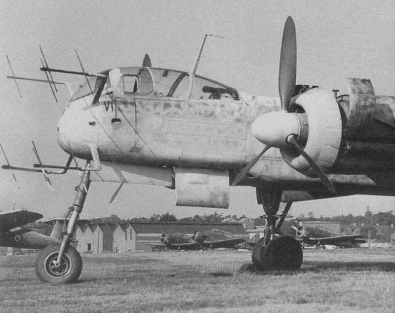 二战德国夜间作战部队最专业的战机——he-219"夜枭"战斗机