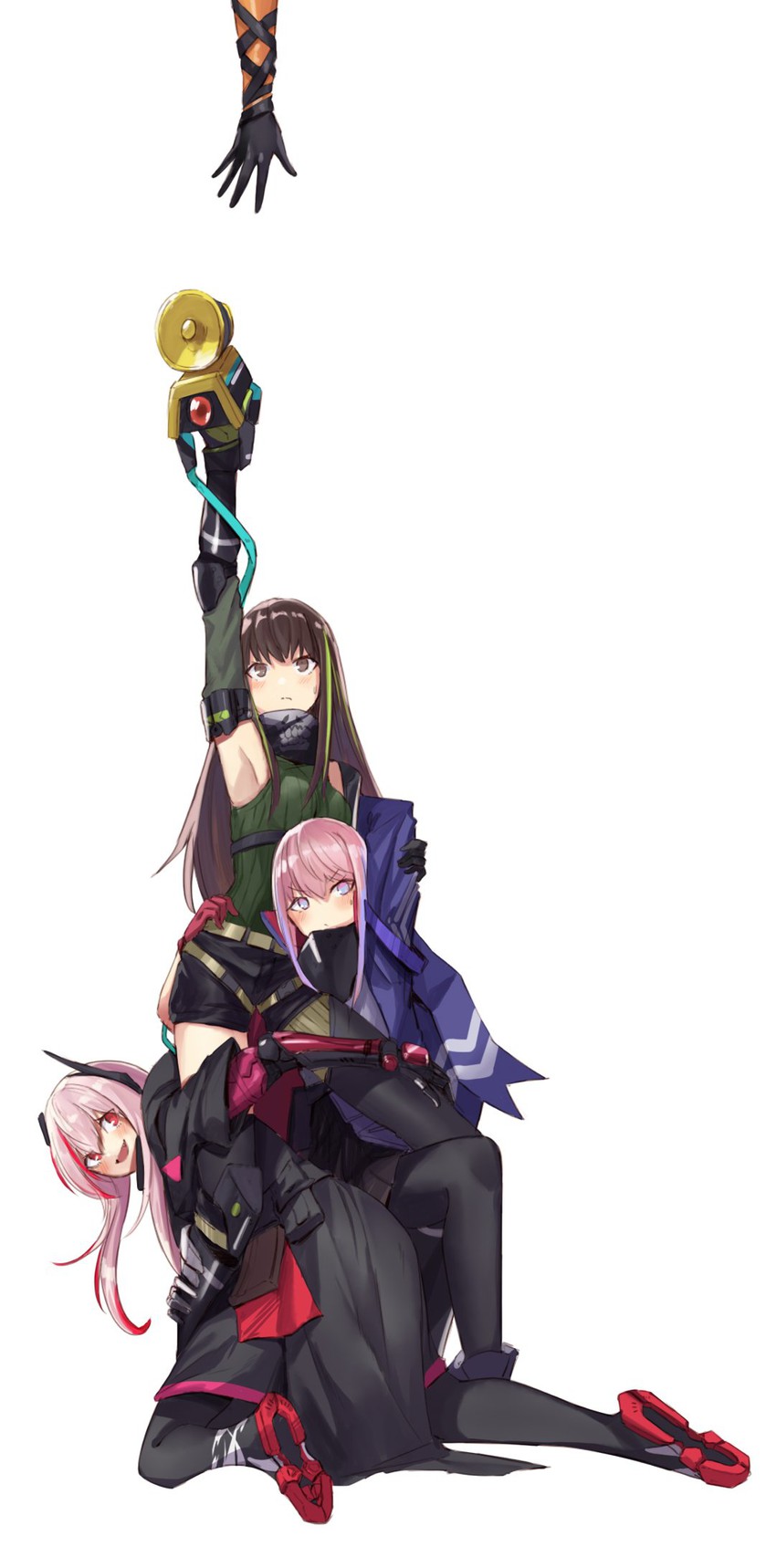 少女前线图片系列:m4 sopmod ii专场