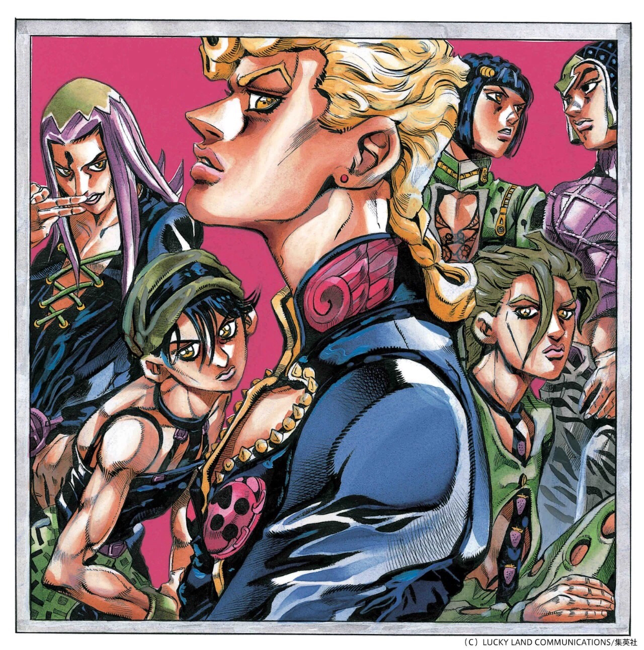 jojo黄金之风主角-乔鲁诺乔巴-黄金精神