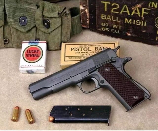 柯尔特m1911a1半自动手枪美图