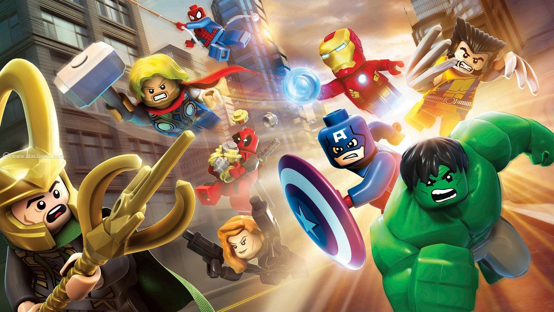 《lego marvel super heroes 2》是一个全新的原创冒险世界,在这个