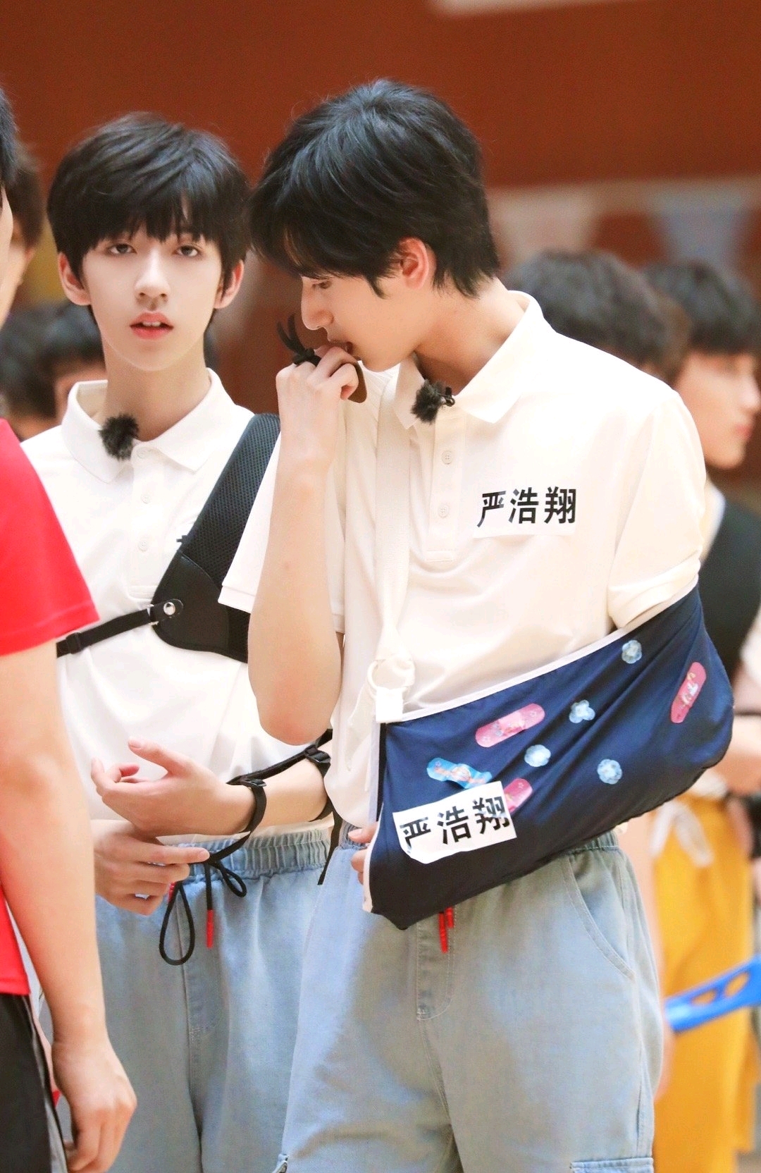 严浩翔×贺峻霖 | tf家族夏季运动会高清壁纸合集