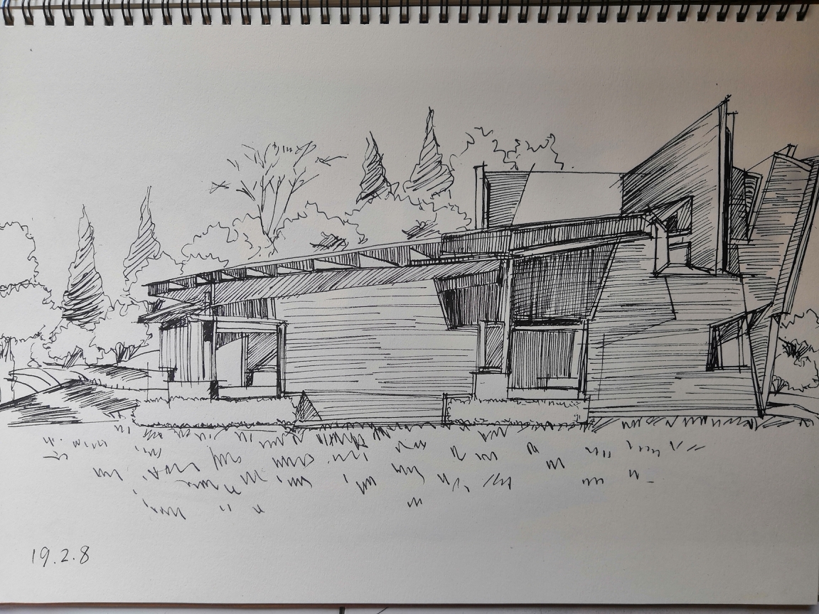 一个建筑狗的不正经临摹速写(1)