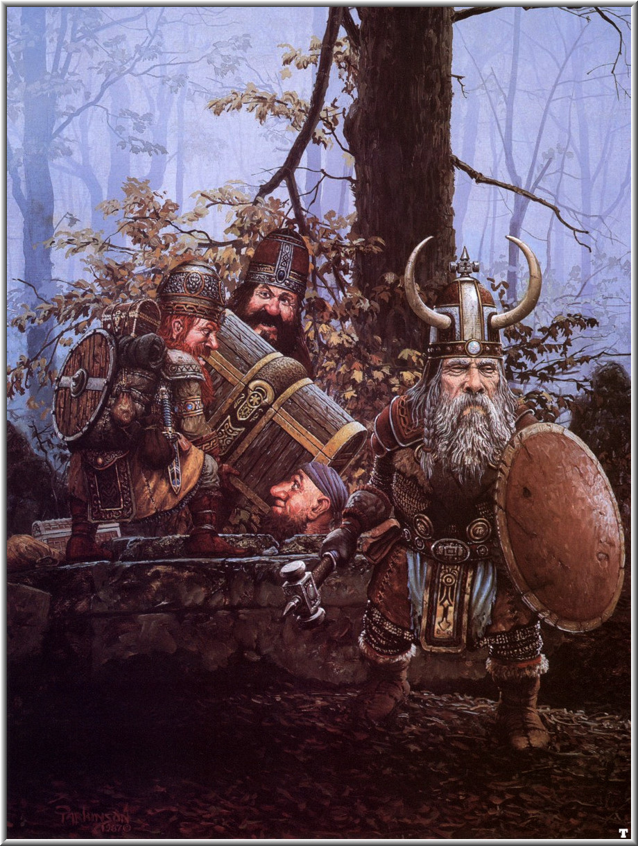 西方幻想类插画大师系列(八) 肯斯.帕金森 keith parkinson