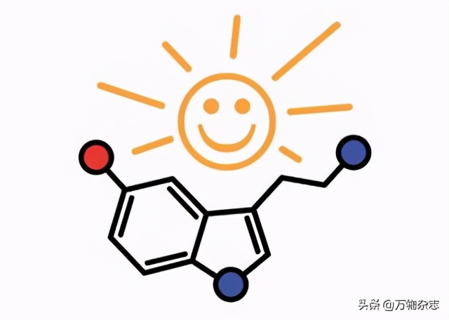 血清素分子结构(图源:psu.edu)