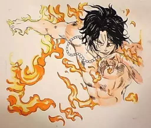 艺森合尚教育海贼王艾斯的漫画教程