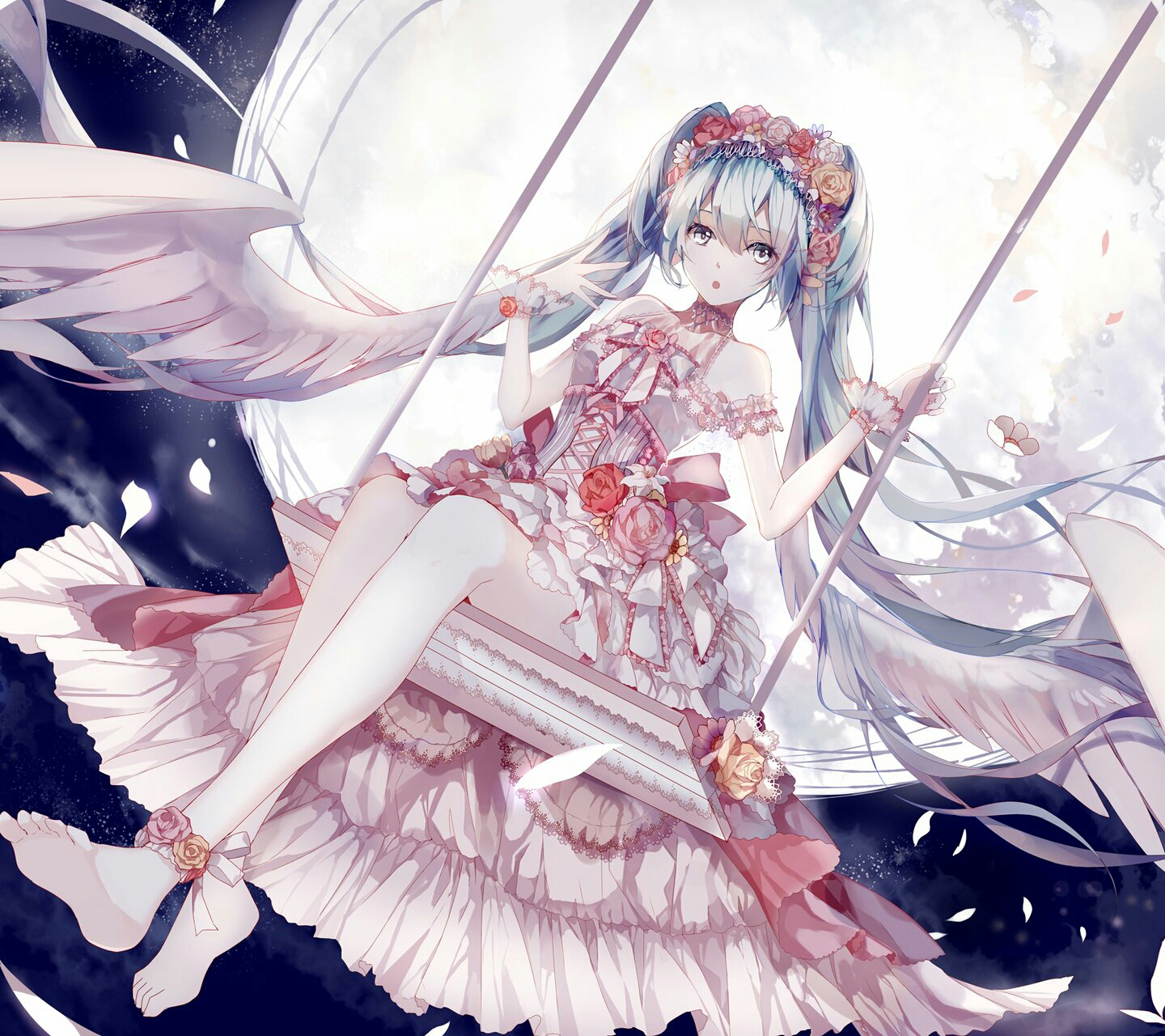 (初音殿下在召唤骑士团)初音未来-我们的公主陛下壁纸