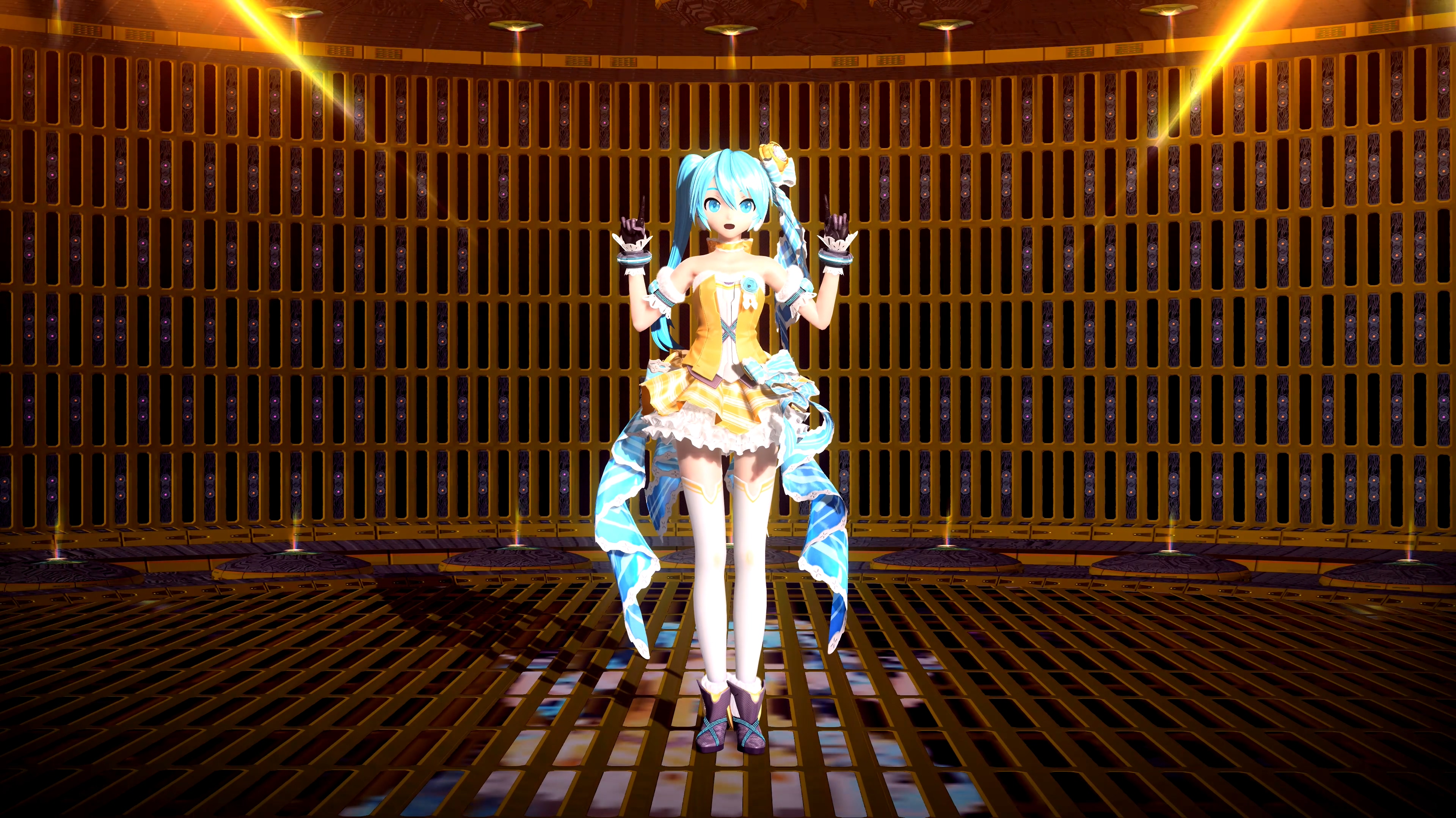 初音未来-橙花公主【歌姬计划pv鉴赏】alien alien 超