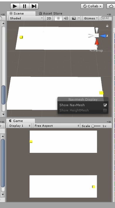 unity3d新版navmesh系统功能初步探索