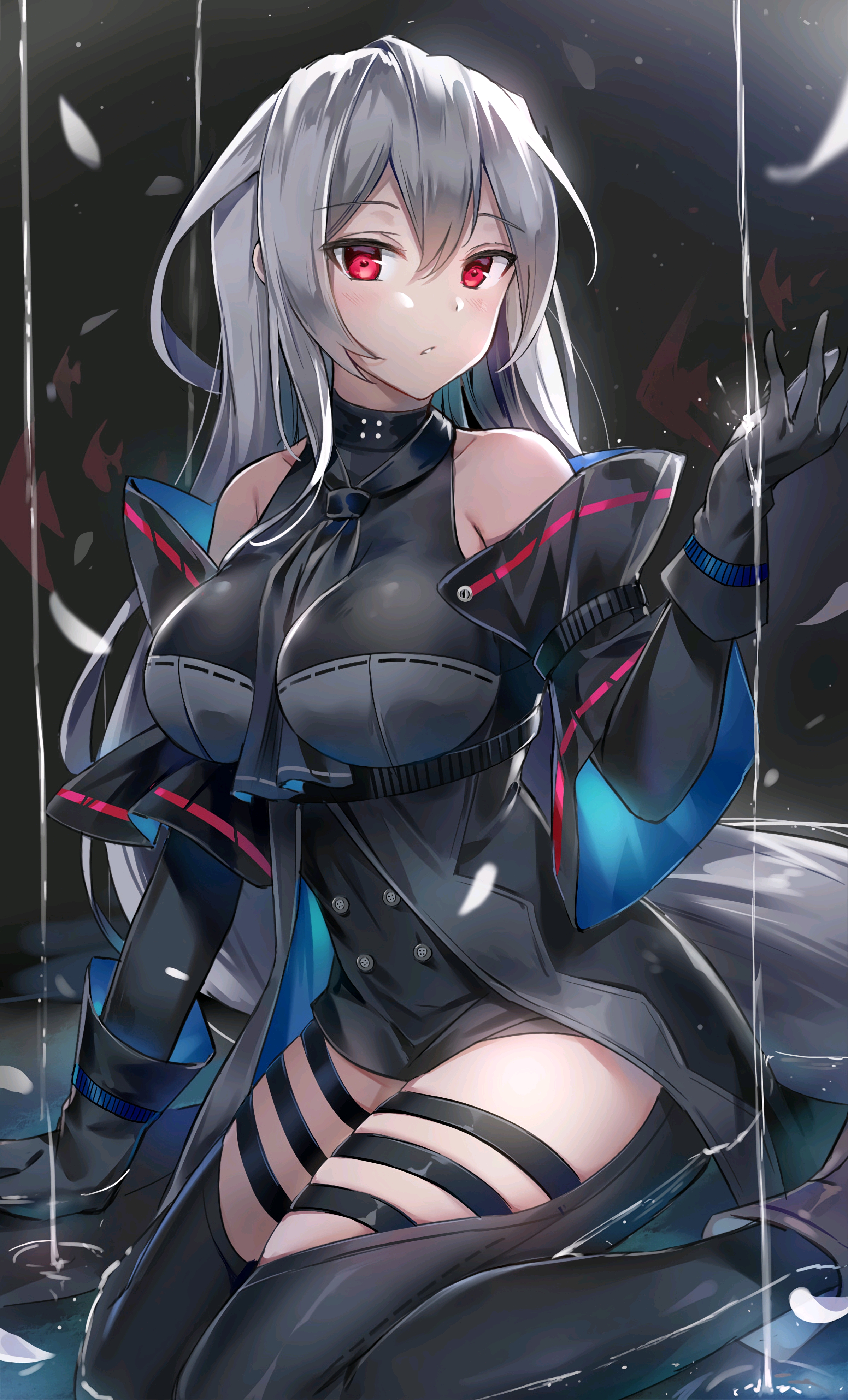 【明日方舟】干员高清美图第七期:斯卡蒂&幽灵鲨&格拉尼