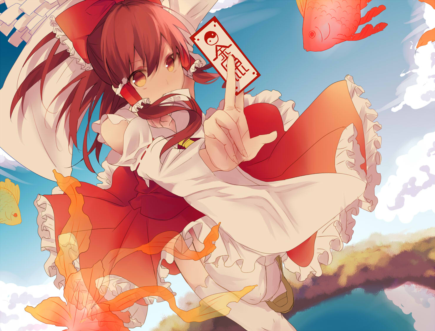 博丽灵梦「百图合集」(其二)乐园的可爱巫女 !异变什么的,退治就好了!