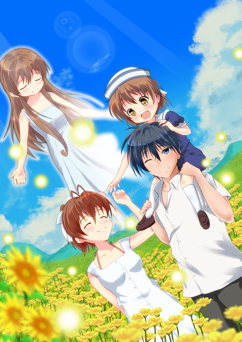 〖clannad:人生〗古河渚×冈崎朋也的同人插画作品(第