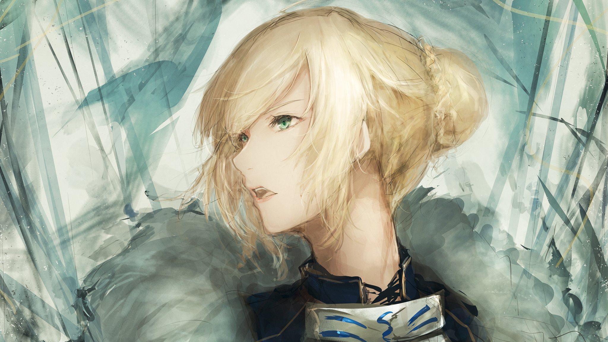【电脑高清壁纸裁剪】saber,光明磊落真挚下的不列颠之王05