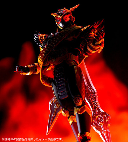 万代shf逢魔时王 可动手办