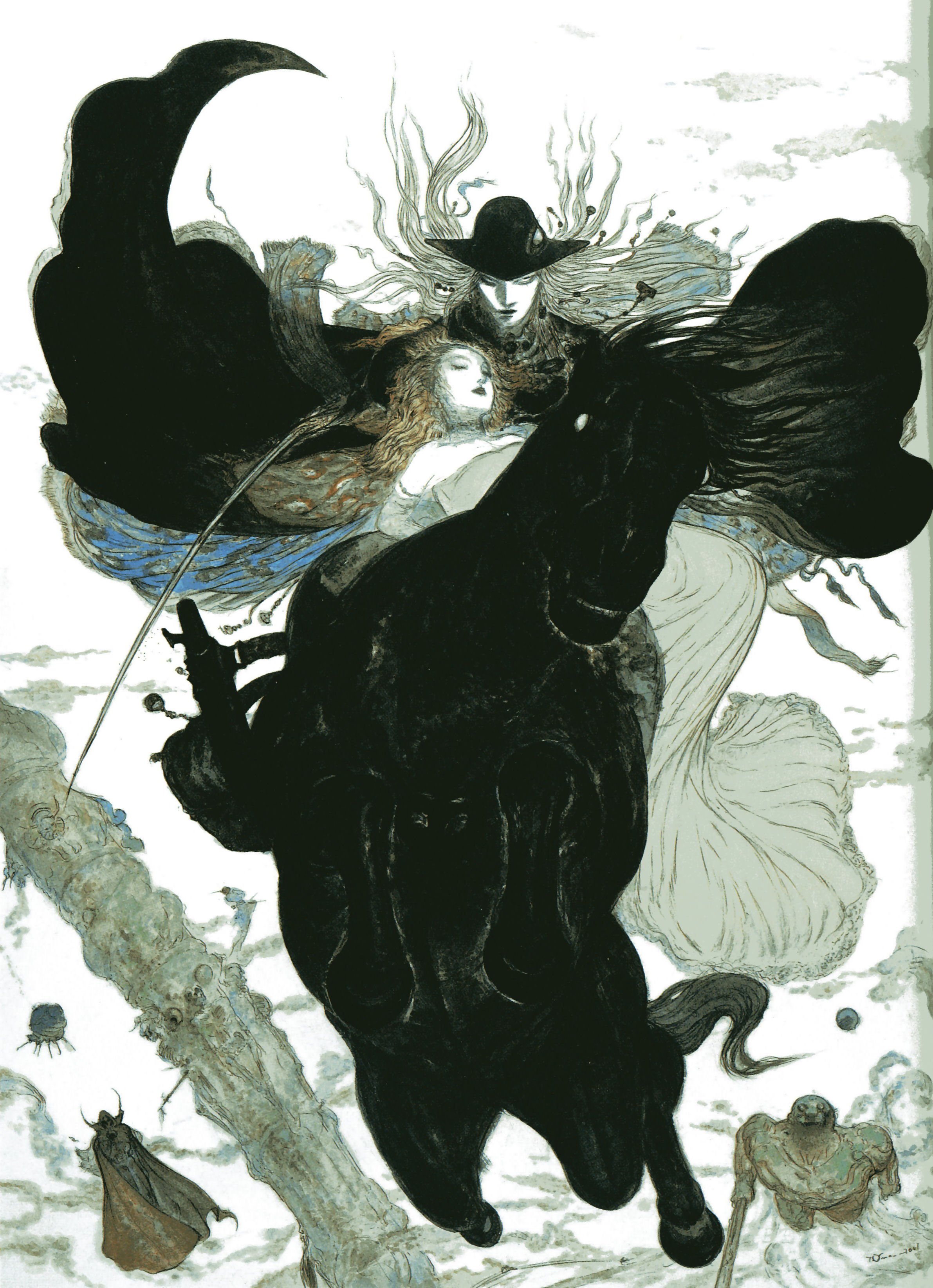 搬运吸血鬼猎人d―天野喜孝画集1