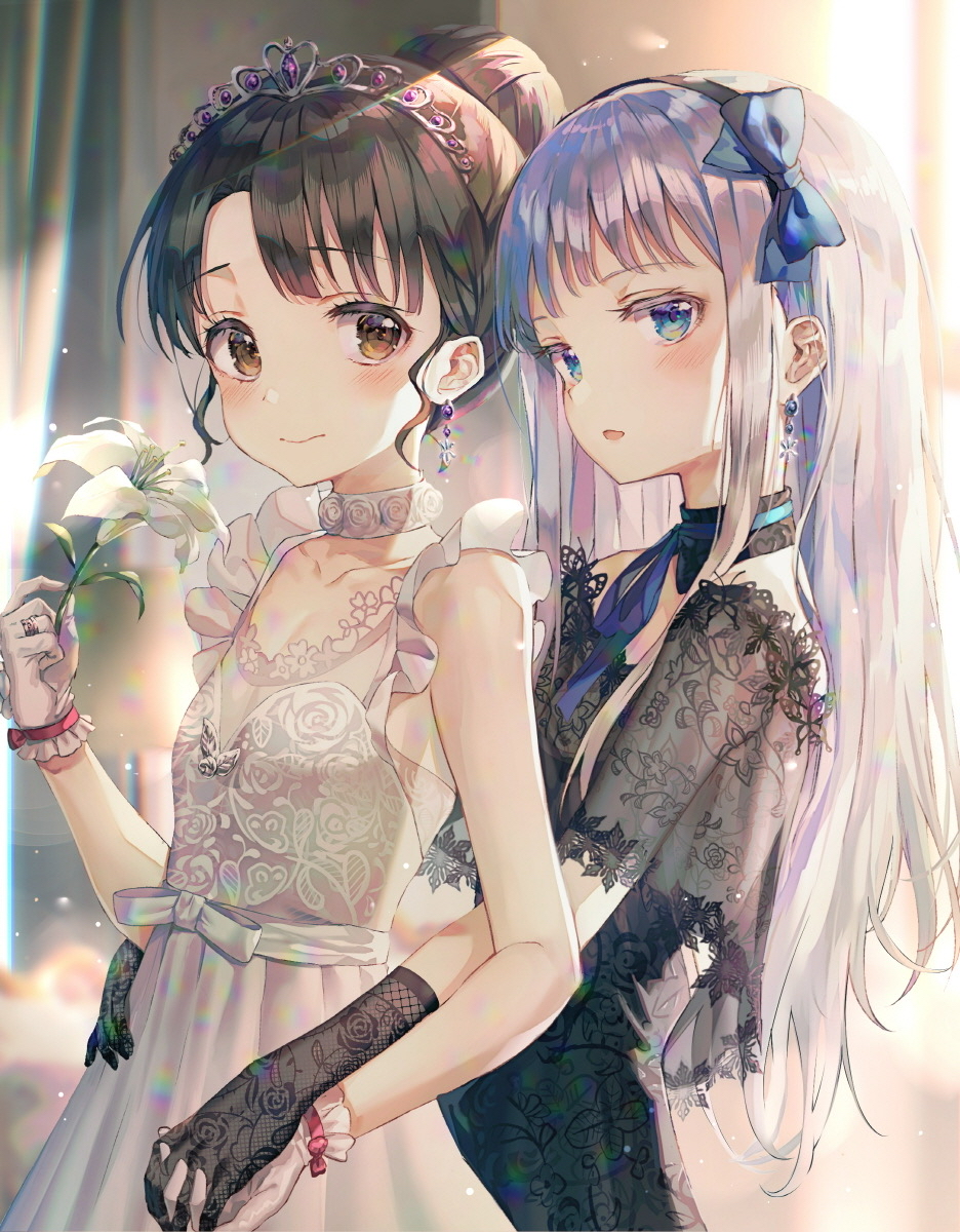 百合花唯美插画特辑