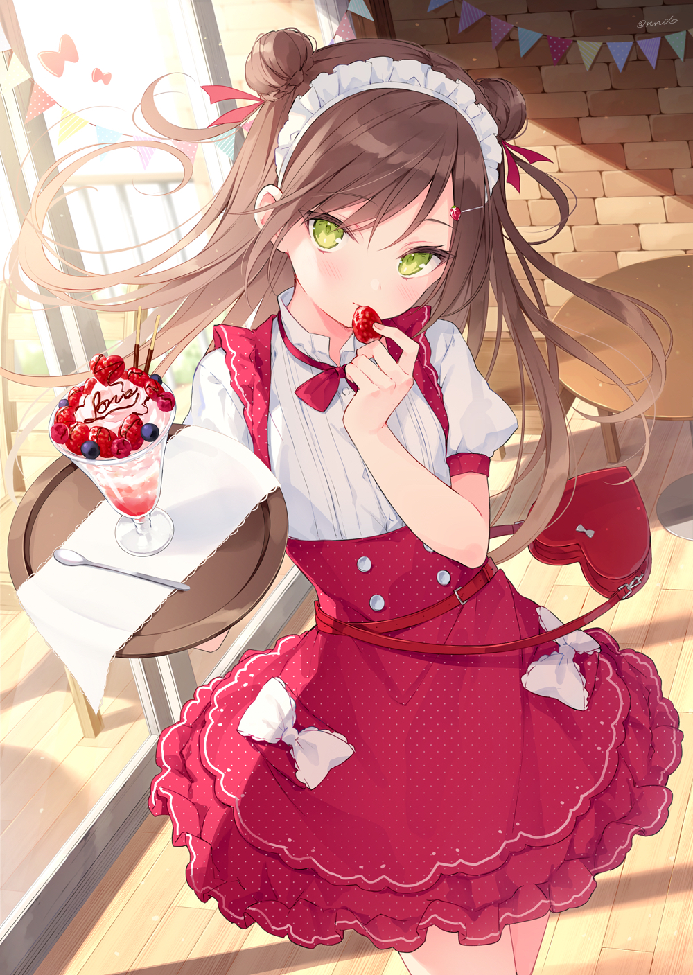 二次元超清4k甜美可爱少女壁纸