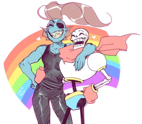 【undertale】传说之下精美人物图包 (papyrus&undyne