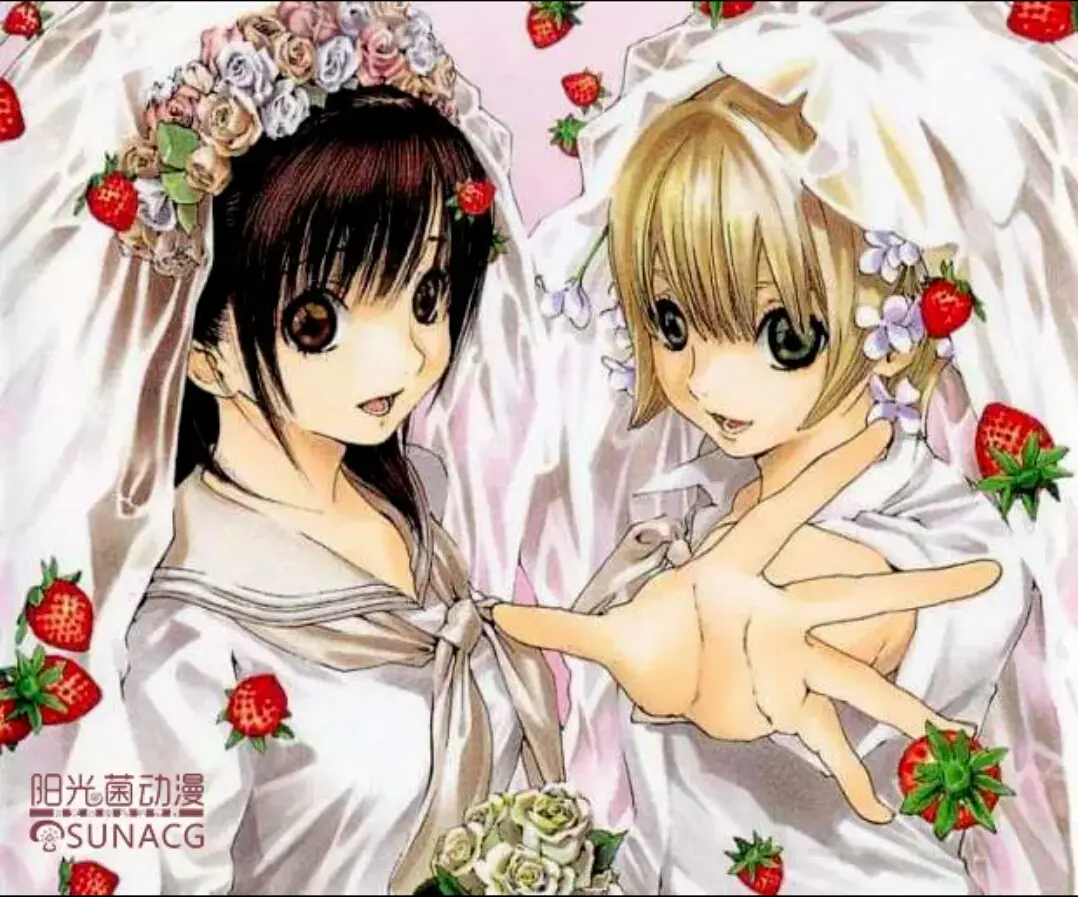 《草莓100%》东城绫&西野司虽然她们曾是知名度最高的女主角色，但时至今