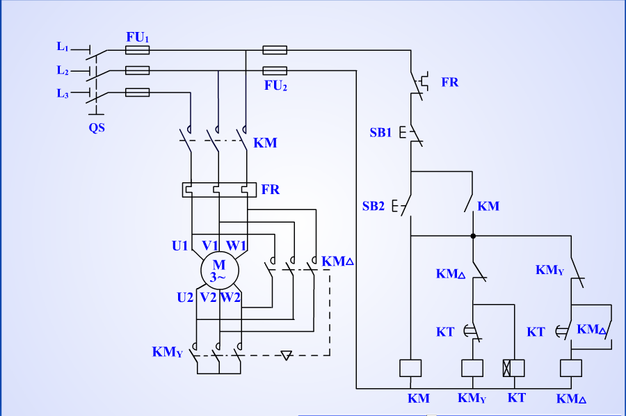 三个接触器的星三角很常见两个接触器的见过吗看完涨知识