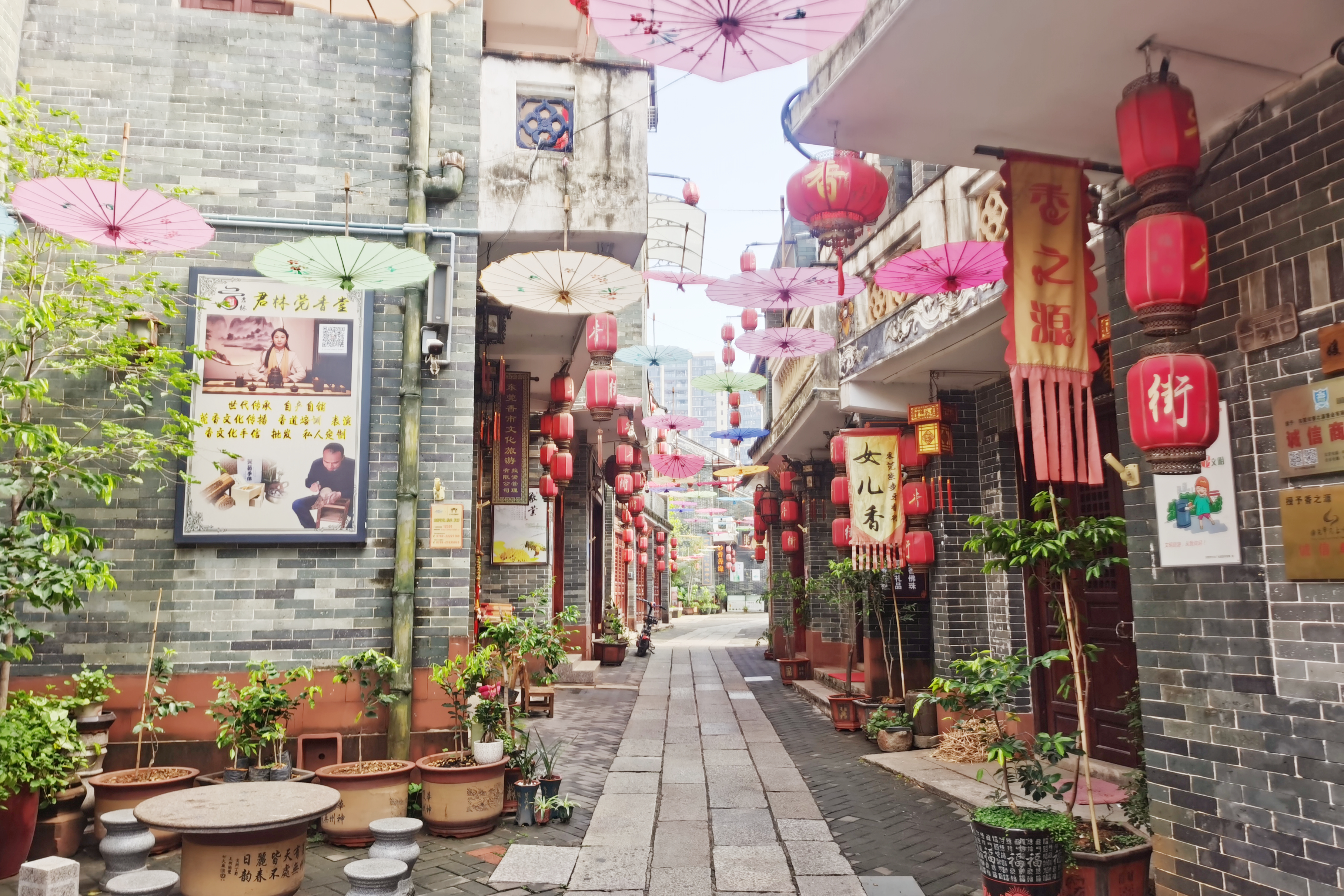 东莞市寮步镇牙香街,有咏春拳馆啦,传统武术知识梁康撰写