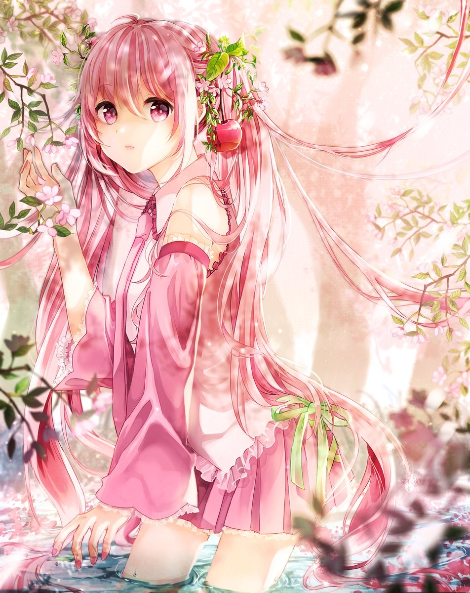 初音未来美图壁纸(第24期),各位新年快乐(≥▽≤)