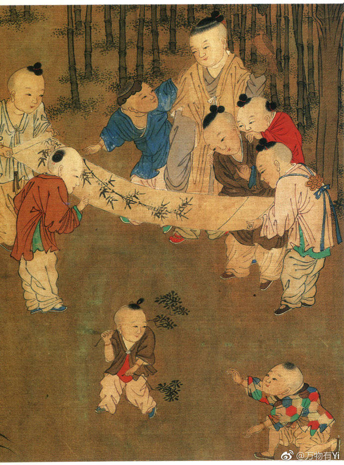 扎冲天鬏,穿肚兜,打赤脚,我永远喜欢哪吒