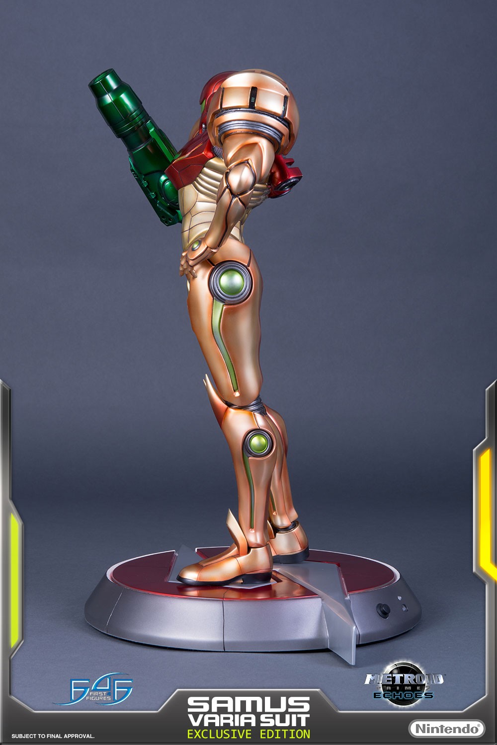 first 4 figures《银河战士prime2:回音》samus varia suit exclusive