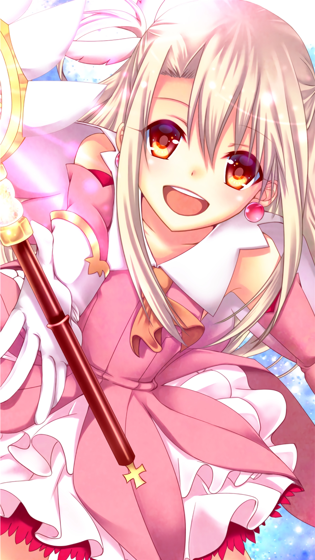 【手机壁纸裁剪】呆萌傻白的补魔少女伊莉雅02