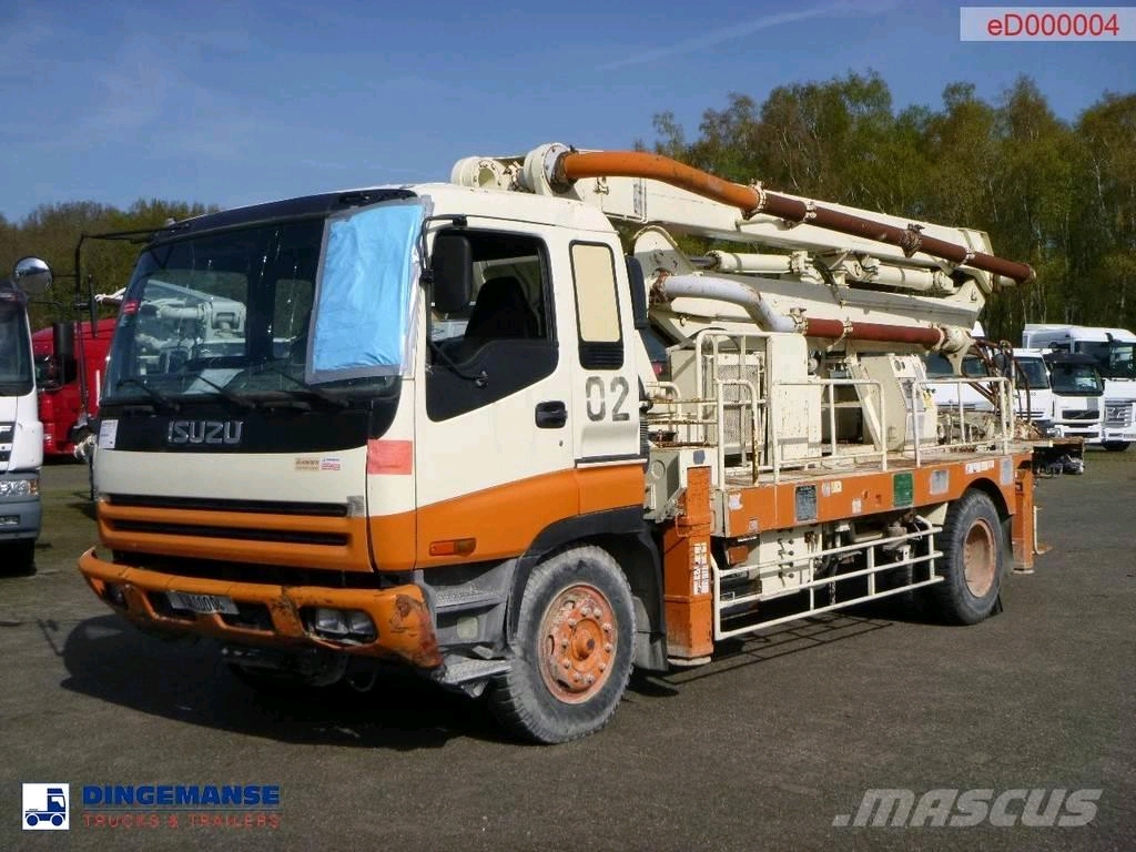 五十铃cvr泵车