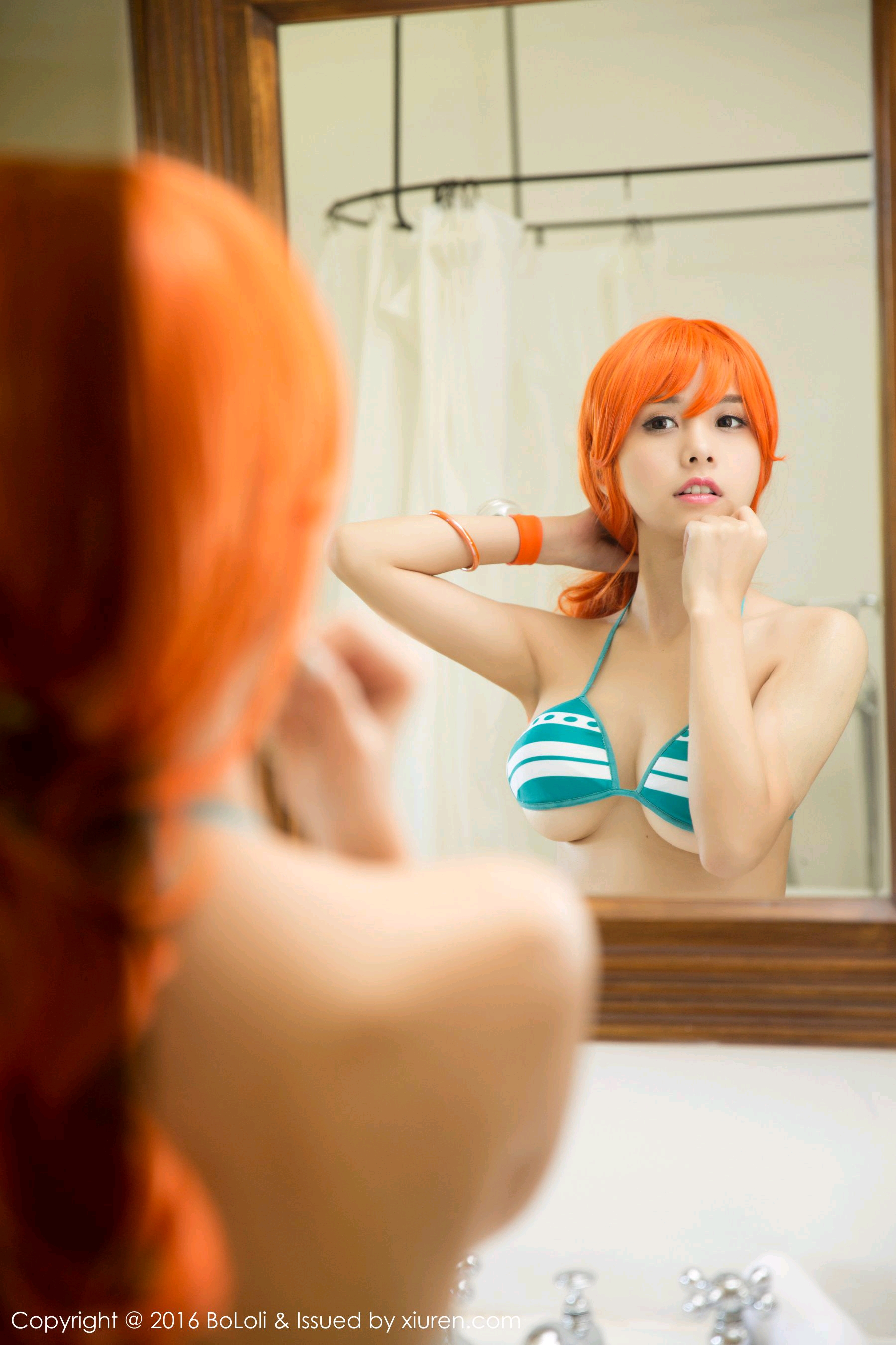 【cosplay】夏美酱《海贼王娜美cos》