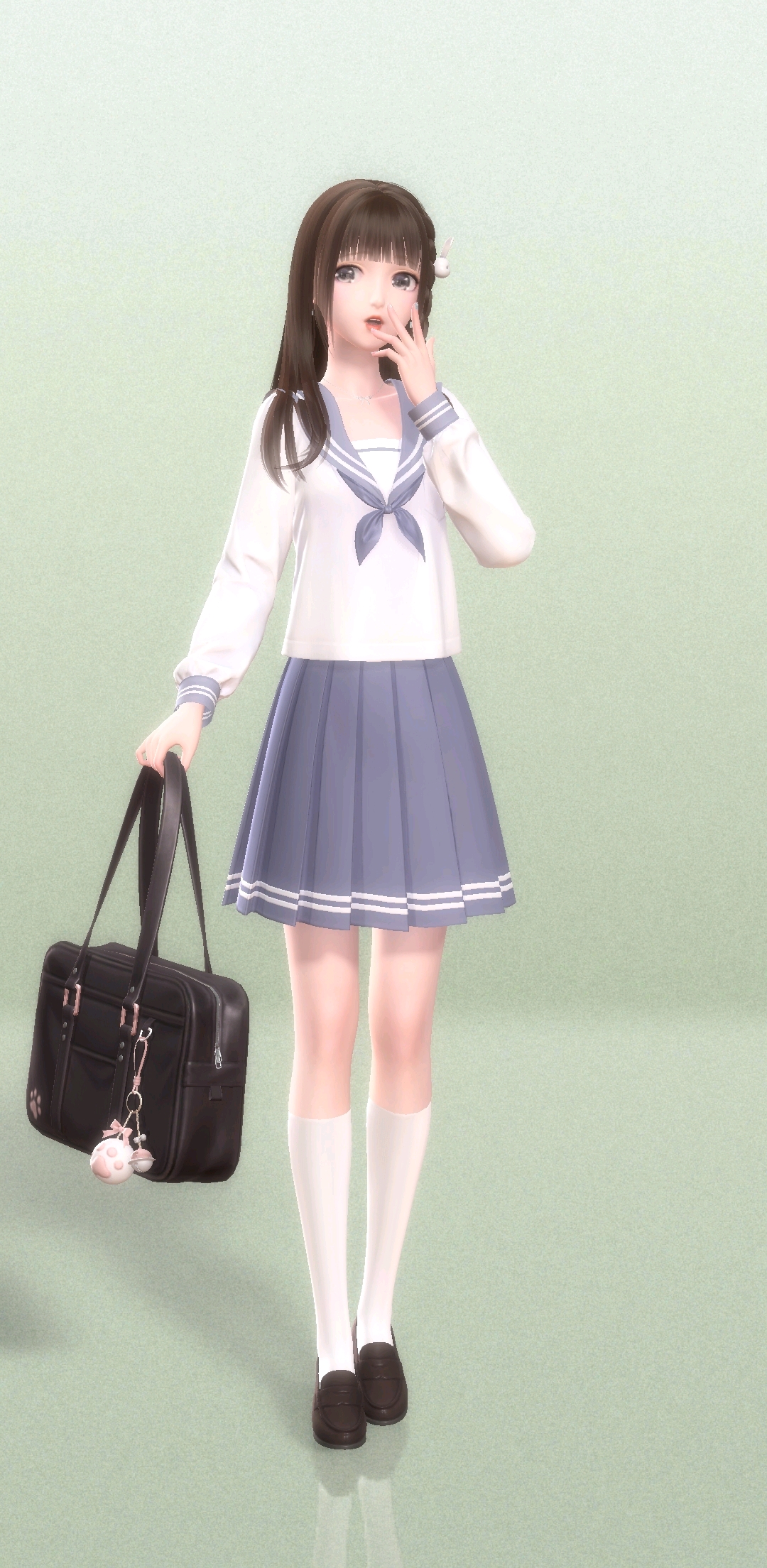 可爱水手服二