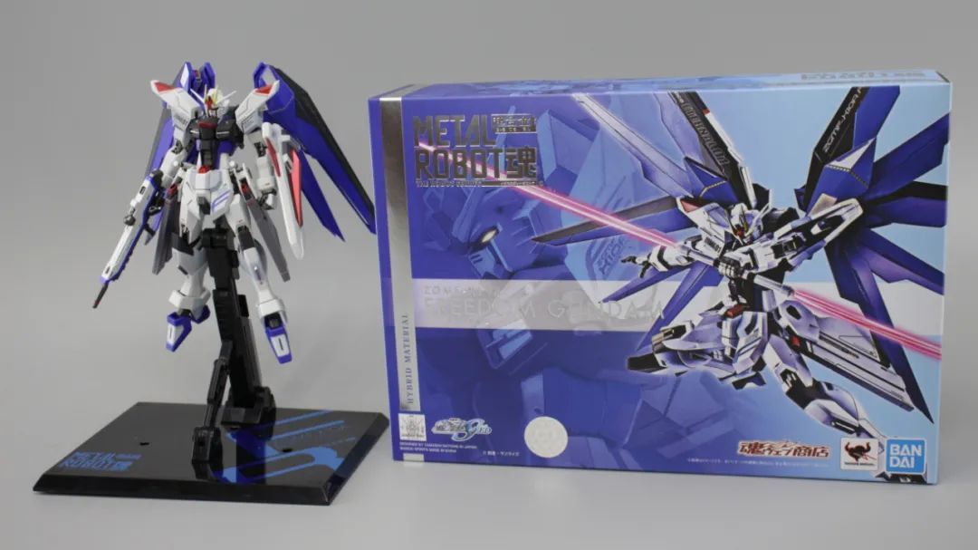 苍天之剑,metal robot魂自由高达开箱简评!